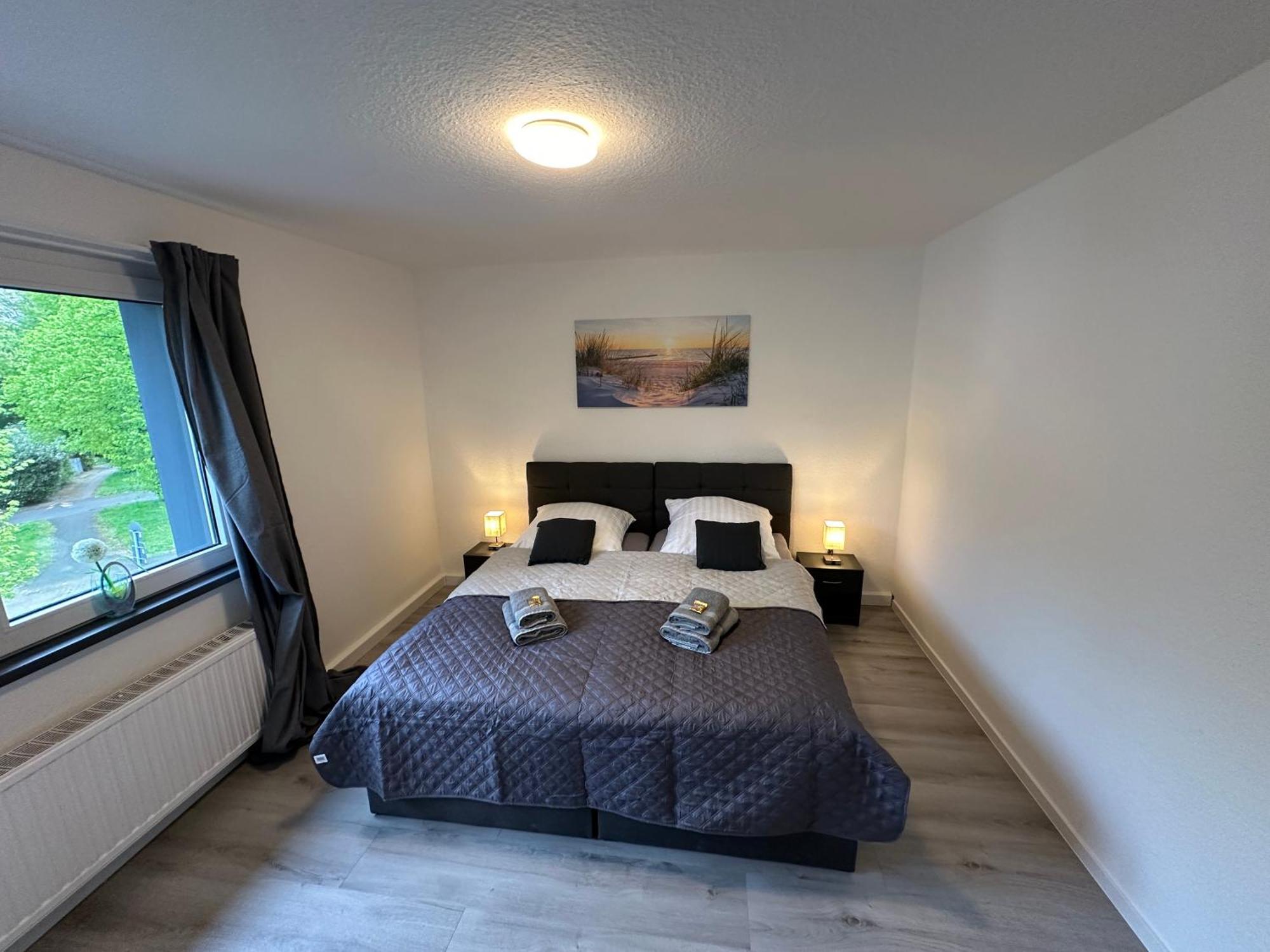 הרטן Moderne Ferienwohnung Fuer 4-5 Personen Mitten In Herten*Netflix*Nespresso מראה חיצוני תמונה